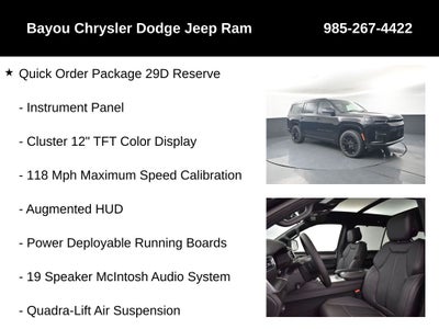 2026 Jeep Grand Wagoneer GRAND WAGONEER LIMITED RESERVE 4X4