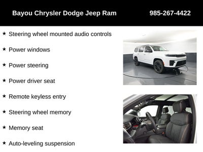 2026 Jeep Grand Wagoneer GRAND WAGONEER SUMMIT RESERVE 4X4