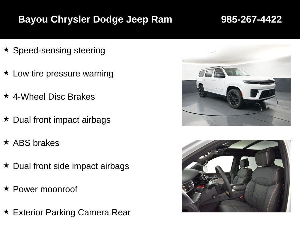 2026 Jeep Grand Wagoneer GRAND WAGONEER SUMMIT RESERVE 4X4