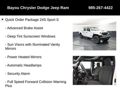 2026 Jeep Gladiator GLADIATOR SPORT S 4X4
