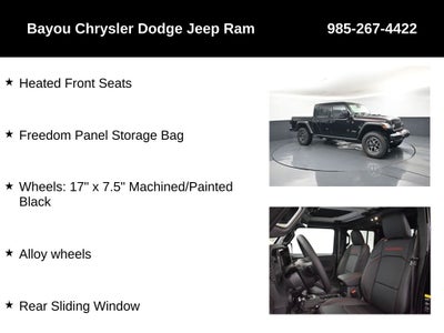 2026 Jeep Gladiator GLADIATOR RUBICON 4X4