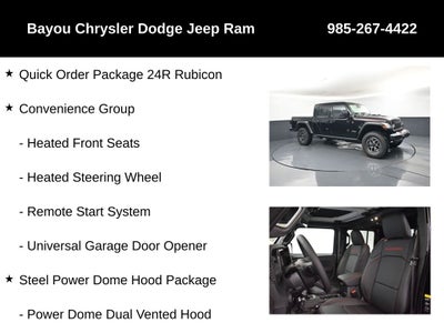 2026 Jeep Gladiator GLADIATOR RUBICON 4X4