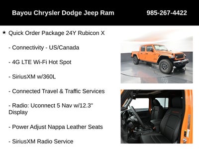 2025 Jeep Gladiator GLADIATOR RUBICON X 4X4