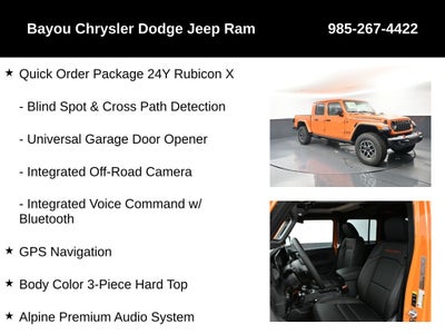 2025 Jeep Gladiator GLADIATOR RUBICON X 4X4