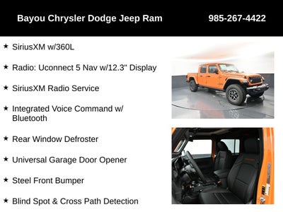 2025 Jeep Gladiator GLADIATOR RUBICON X 4X4
