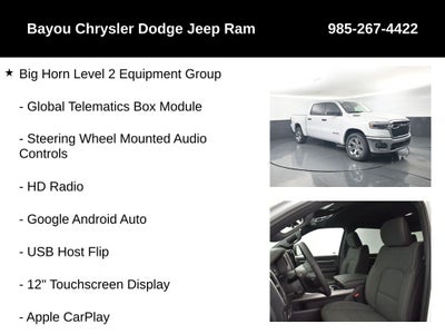 2026 RAM Ram 1500 RAM 1500 BIG HORN CREW CAB 4X2 5'7' BOX