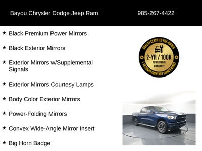 2022 RAM 1500 Big Horn Crew Cab 4x2 5'7' Box