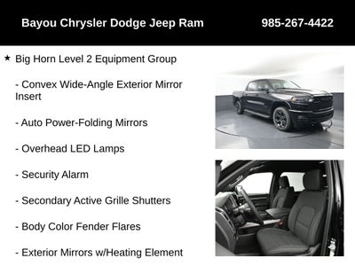 2026 RAM Ram 1500 RAM 1500 BIG HORN CREW CAB 4X4 5'7' BOX