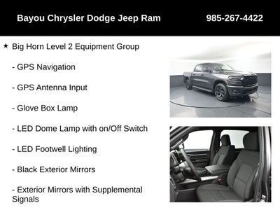 2026 RAM Ram 1500 RAM 1500 BIG HORN CREW CAB 4X4 5'7' BOX