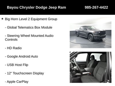 2026 RAM Ram 1500 RAM 1500 BIG HORN CREW CAB 4X4 5'7' BOX