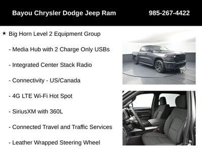 2026 RAM Ram 1500 RAM 1500 BIG HORN CREW CAB 4X4 5'7' BOX