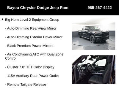 2026 RAM Ram 1500 RAM 1500 BIG HORN CREW CAB 4X4 5'7' BOX