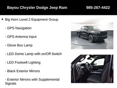 2026 RAM Ram 1500 RAM 1500 BIG HORN CREW CAB 4X4 5'7' BOX