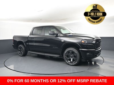 2026 RAM Ram 1500 RAM 1500 BIG HORN CREW CAB 4X4 5'7' BOX