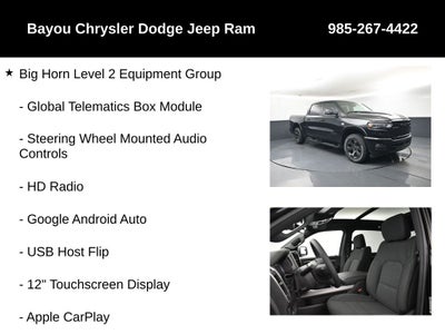 2026 RAM Ram 1500 RAM 1500 BIG HORN CREW CAB 4X4 5'7' BOX
