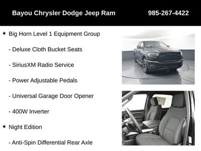 2026 RAM Ram 1500 RAM 1500 BIG HORN CREW CAB 4X4 5'7' BOX