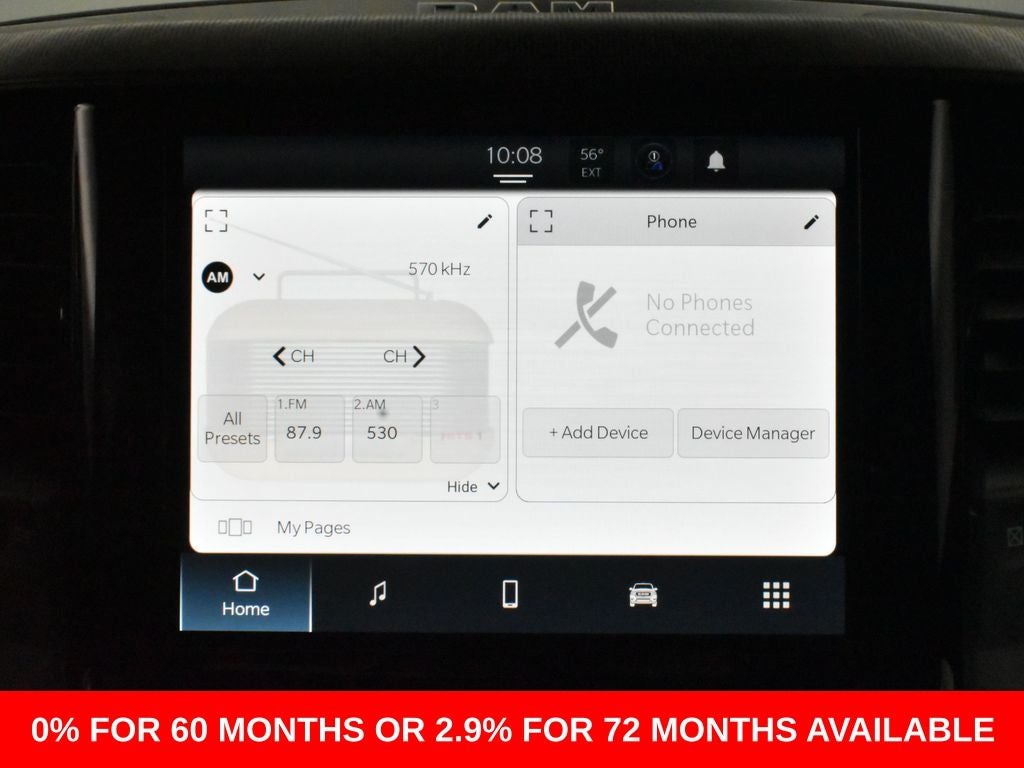 2026 RAM Ram 1500 RAM 1500 BIG HORN CREW CAB 4X4 5'7' BOX