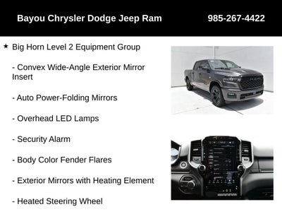 2026 RAM Ram 1500 RAM 1500 BIG HORN CREW CAB 4X4 5'7' BOX