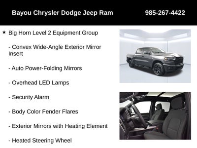 2026 RAM Ram 1500 RAM 1500 BIG HORN CREW CAB 4X4 5'7' BOX