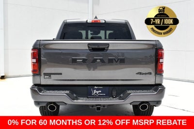 2026 RAM Ram 1500 RAM 1500 BIG HORN CREW CAB 4X4 5'7' BOX
