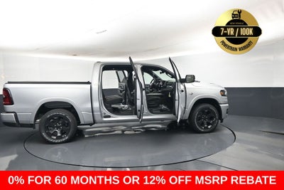 2026 RAM 1500 RAM 1500 BIG HORN CREW CAB 4X4 5'7' BOX