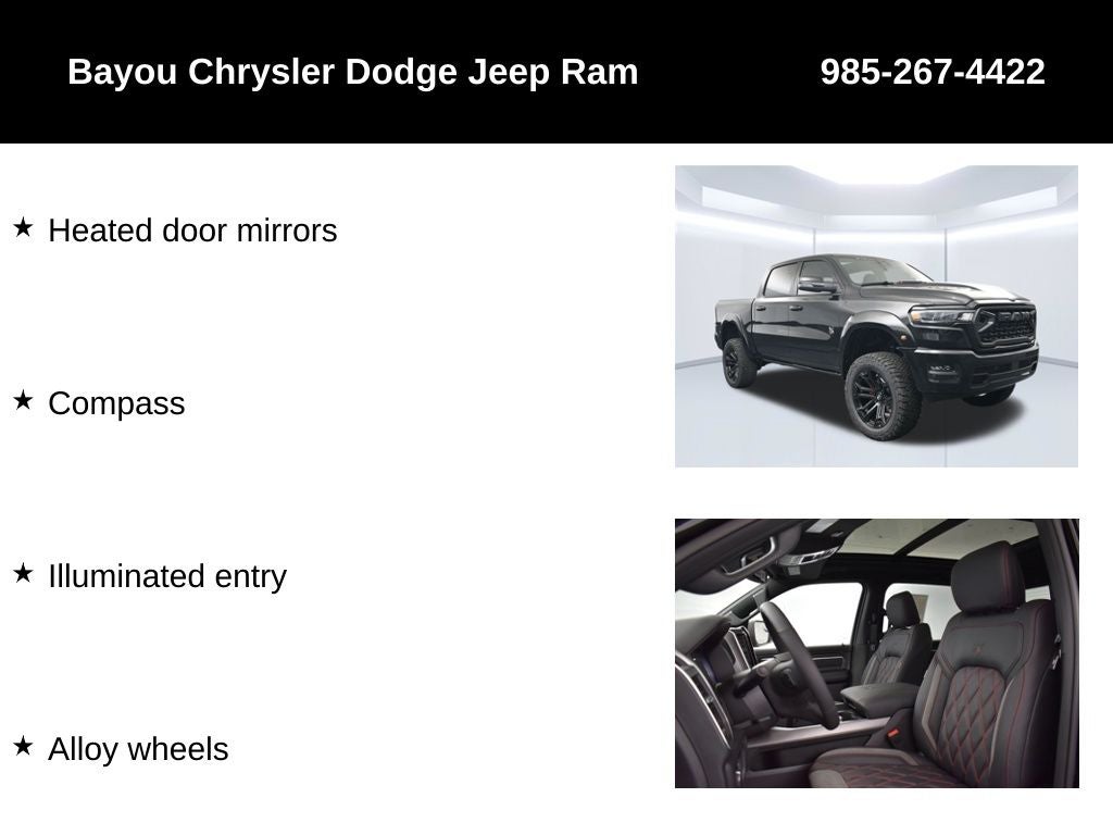 2026 RAM Ram 1500 RAM 1500 BIG HORN CREW CAB 4X4 5'7' BOX