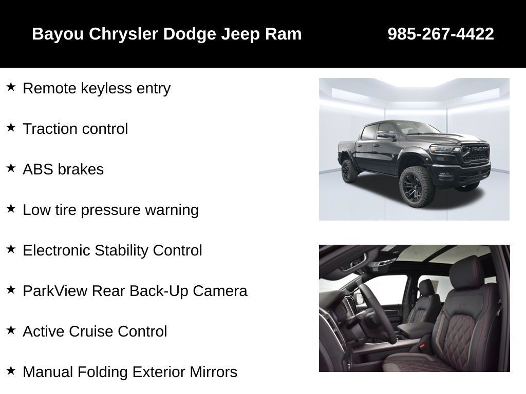 2026 RAM Ram 1500 RAM 1500 BIG HORN CREW CAB 4X4 5'7' BOX