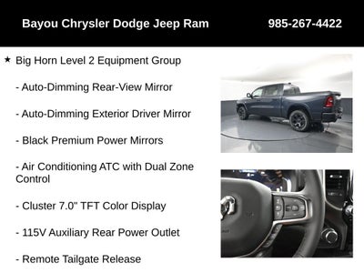 2026 RAM Ram 1500 RAM 1500 BIG HORN CREW CAB 4X4 5'7' BOX
