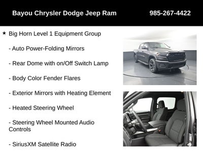 2026 RAM Ram 1500 RAM 1500 BIG HORN CREW CAB 4X4 5'7' BOX