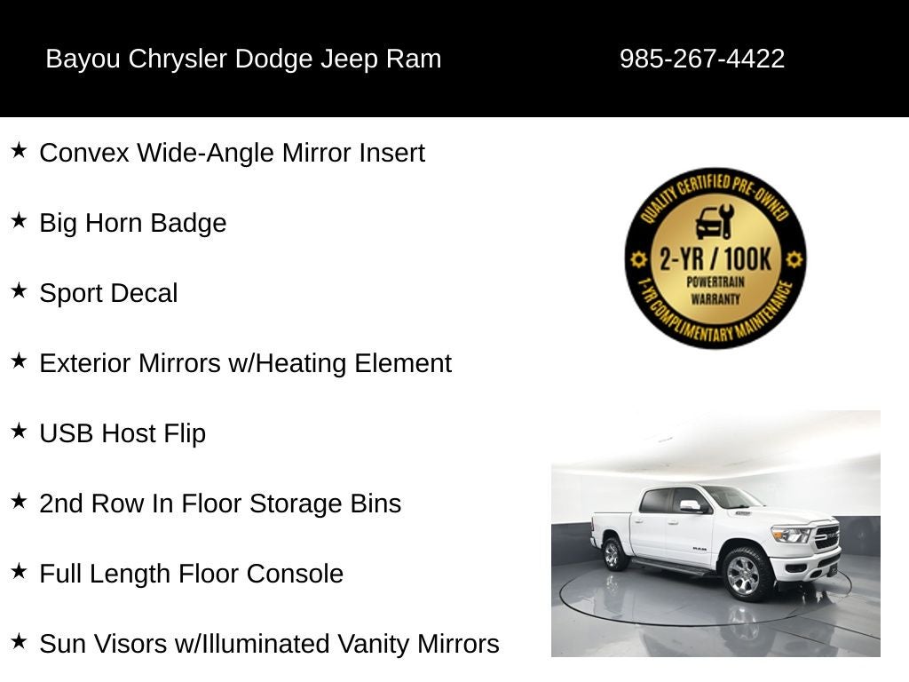 2022 RAM 1500 Big Horn/Lone Star