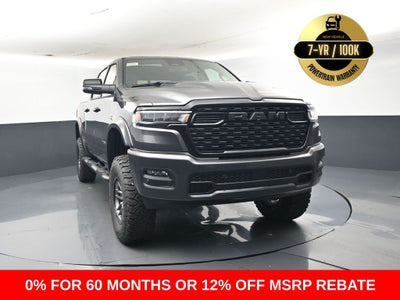 2026 RAM Ram 1500 RAM 1500 BIG HORN CREW CAB 4X4 5'7' BOX