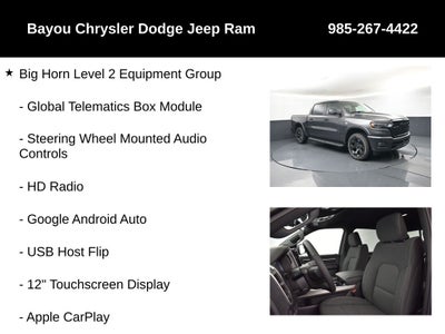 2026 RAM Ram 1500 RAM 1500 BIG HORN CREW CAB 4X4 5'7' BOX
