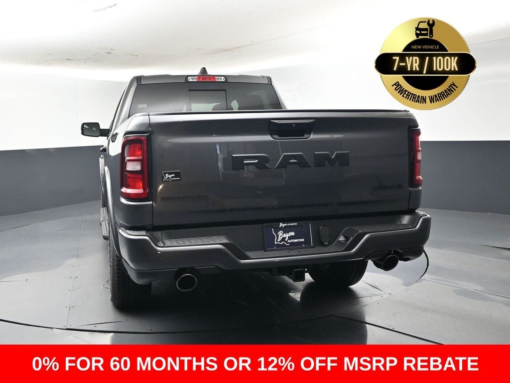 2026 RAM Ram 1500 RAM 1500 BIG HORN CREW CAB 4X4 5'7' BOX