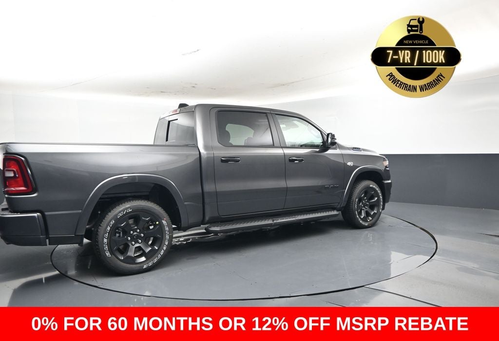 2026 RAM Ram 1500 RAM 1500 BIG HORN CREW CAB 4X4 5'7' BOX