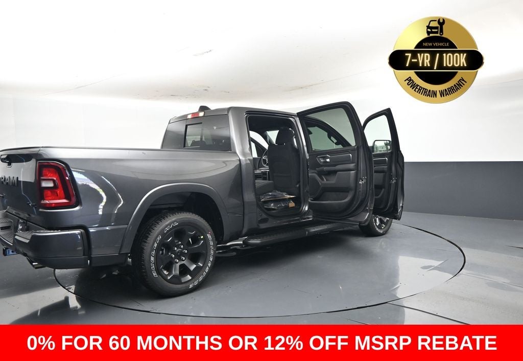 2026 RAM Ram 1500 RAM 1500 BIG HORN CREW CAB 4X4 5'7' BOX