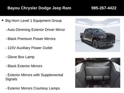 2026 RAM Ram 1500 RAM 1500 BIG HORN CREW CAB 4X4 5'7' BOX