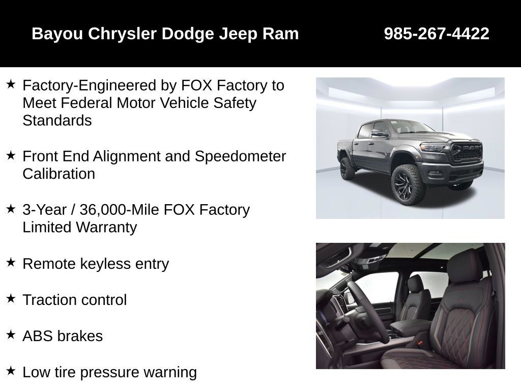 2026 RAM Ram 1500 RAM 1500 BIG HORN CREW CAB 4X4 5'7' BOX