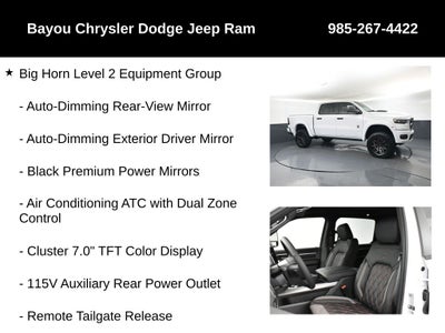 2026 RAM Ram 1500 RAM 1500 BIG HORN CREW CAB 4X4 5'7' BOX