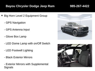 2026 RAM 1500 RAM 1500 BIG HORN CREW CAB 4X4 5'7' BOX