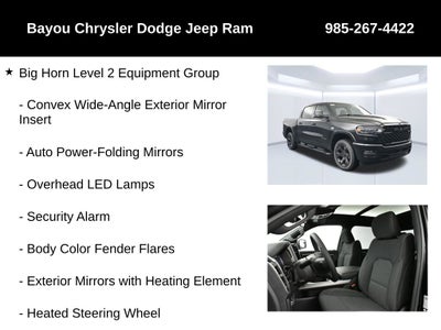 2026 RAM Ram 1500 RAM 1500 BIG HORN CREW CAB 4X4 5'7' BOX