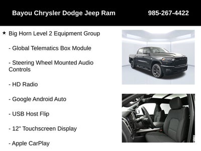 2026 RAM Ram 1500 RAM 1500 BIG HORN CREW CAB 4X4 5'7' BOX