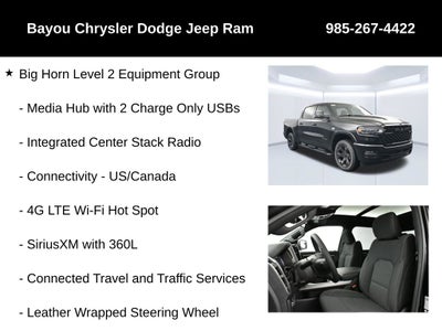 2026 RAM Ram 1500 RAM 1500 BIG HORN CREW CAB 4X4 5'7' BOX