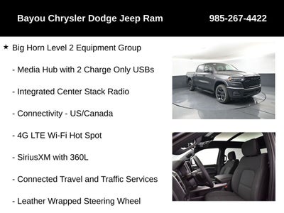 2026 RAM Ram 1500 RAM 1500 BIG HORN CREW CAB 4X4 5'7' BOX
