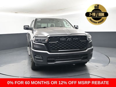 2026 RAM 1500 RAM 1500 BIG HORN CREW CAB 4X4 5'7' BOX