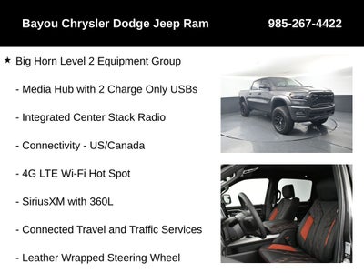 2026 RAM Ram 1500 RAM 1500 BIG HORN CREW CAB 4X4 5'7' BOX