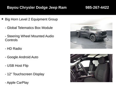 2026 RAM Ram 1500 RAM 1500 BIG HORN CREW CAB 4X4 5'7' BOX