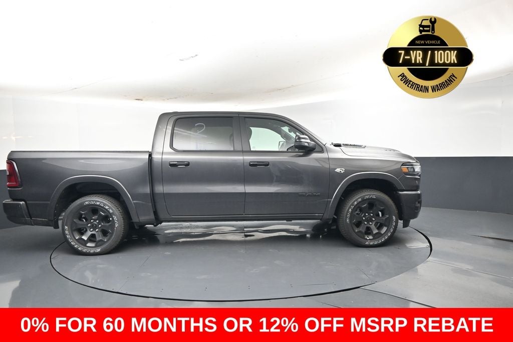 2026 RAM Ram 1500 RAM 1500 BIG HORN CREW CAB 4X4 5'7' BOX