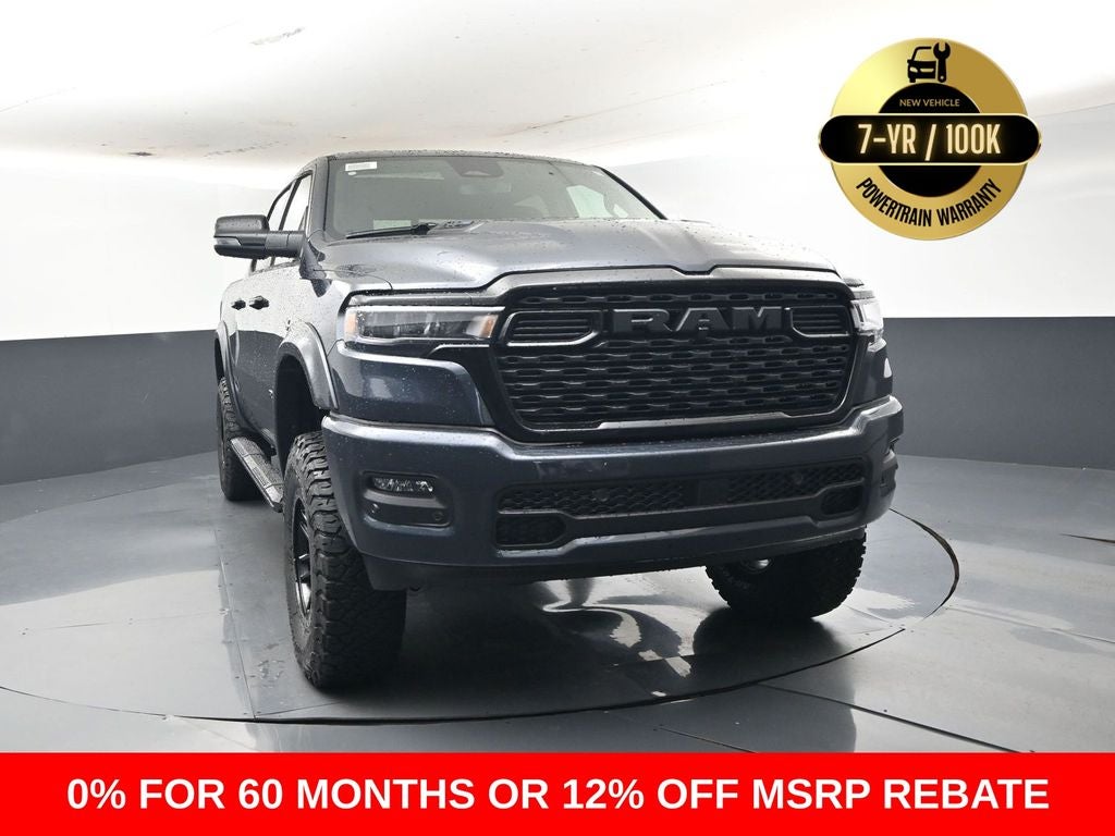 2026 RAM 1500 Big Horn Crew Cab 4x4 5'7' Box