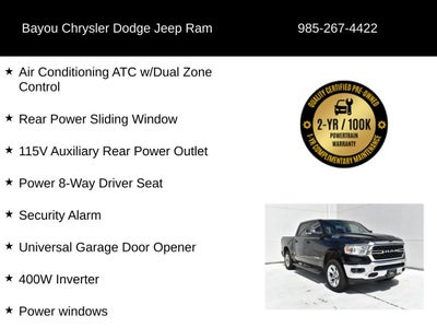 2022 RAM 1500 Big Horn Crew Cab 4x4 5'7' Box