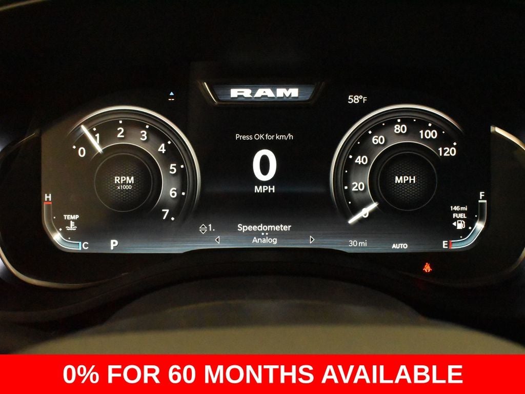 2026 RAM Ram 1500 RAM 1500 BIG HORN CREW CAB 4X4 5'7' BOX